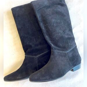 Copenhagen Anonymous black suede boots size 40 (US size 10) not worn, new in box